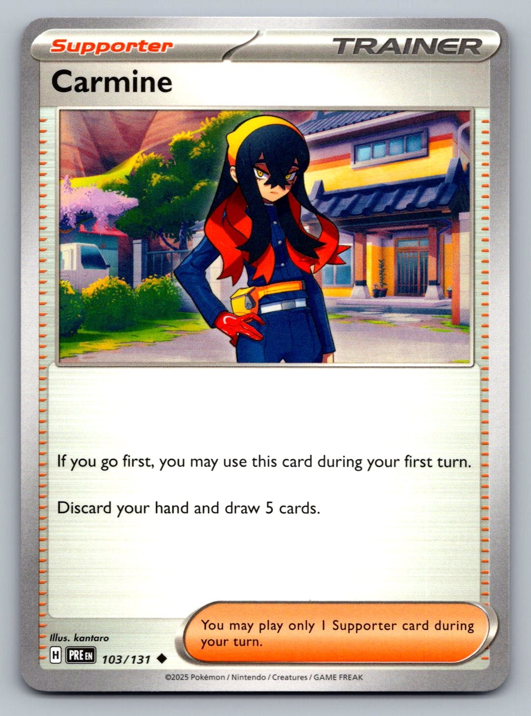 Pokemon TCG SV: Prismatic Evolutions Carmine 103/131