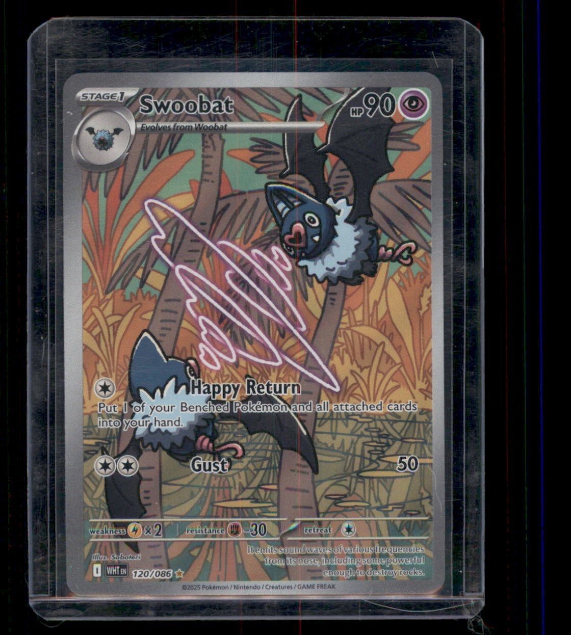 Swoobat – 120/086 – SV: White Flare (WHT)