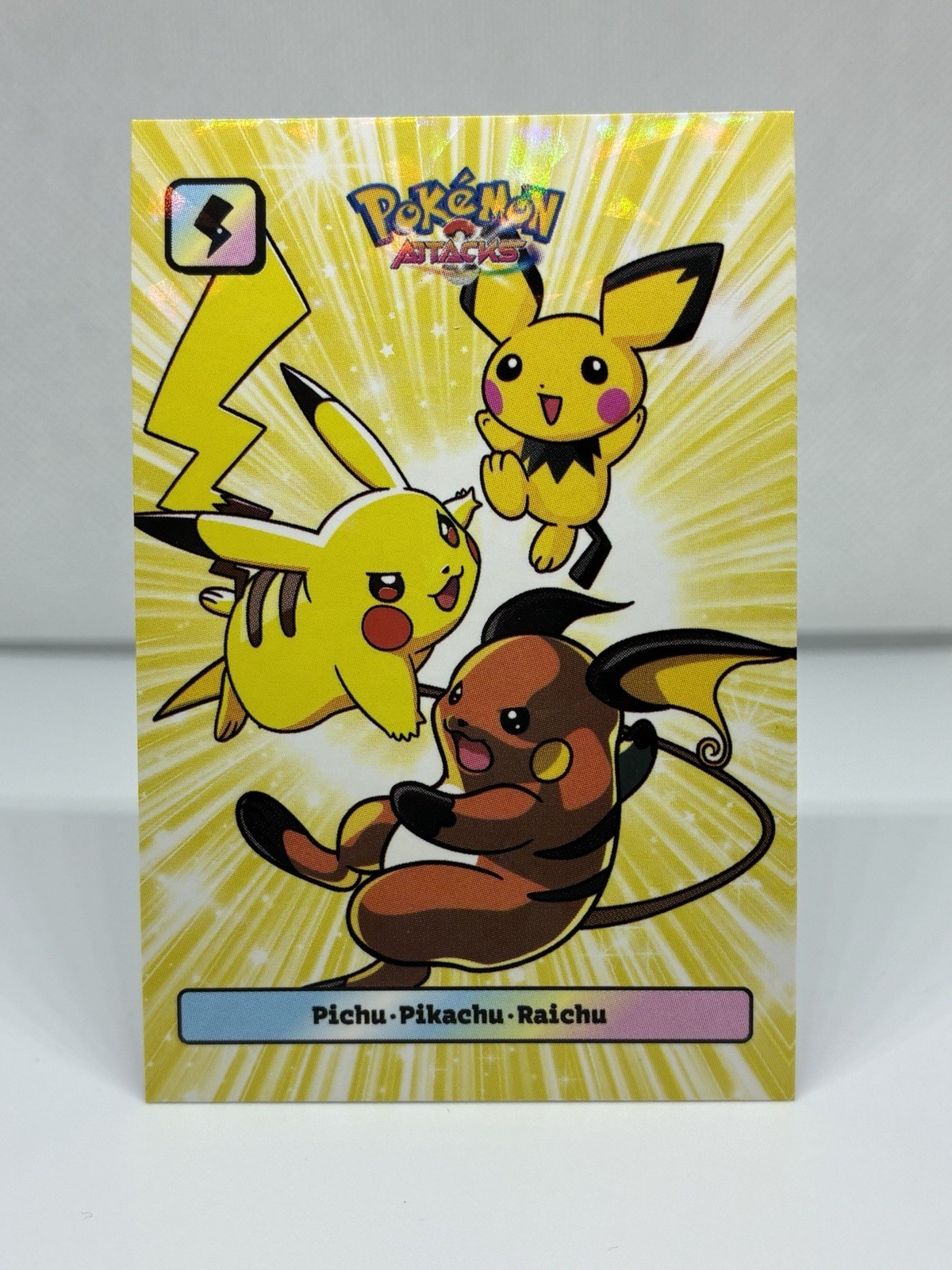 PIKACHU x PICHU x RAICHU – CARD DATABASE ATTACKS 2 – POKEMON