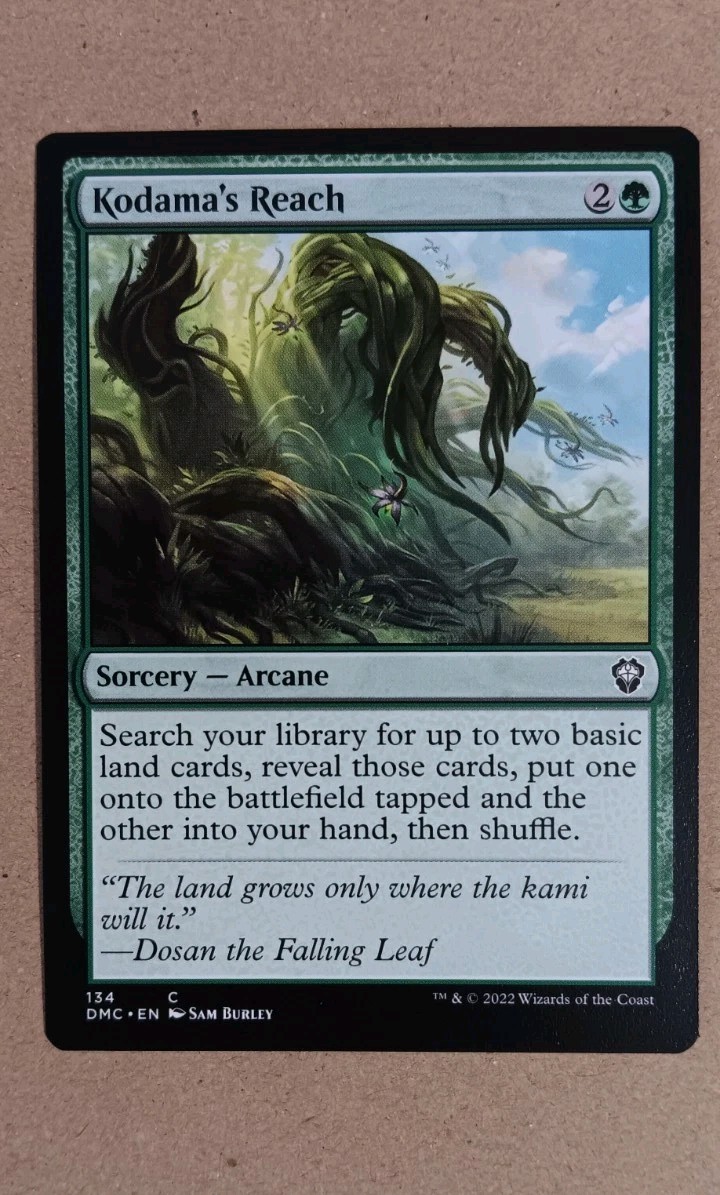 Kodama’s Reach #134, MTG: Commander: Dominaria United, English Regular NM