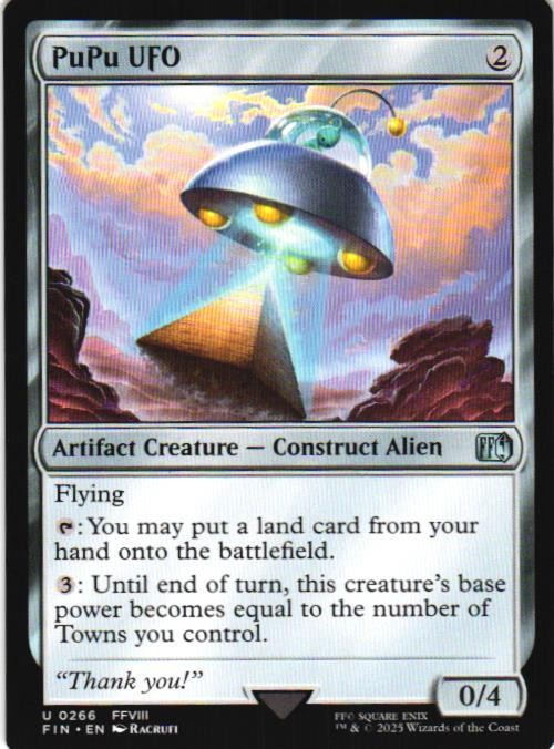 PuPu UFO 266 UC FINAL FANTASY Magic: The Gathering NM/M