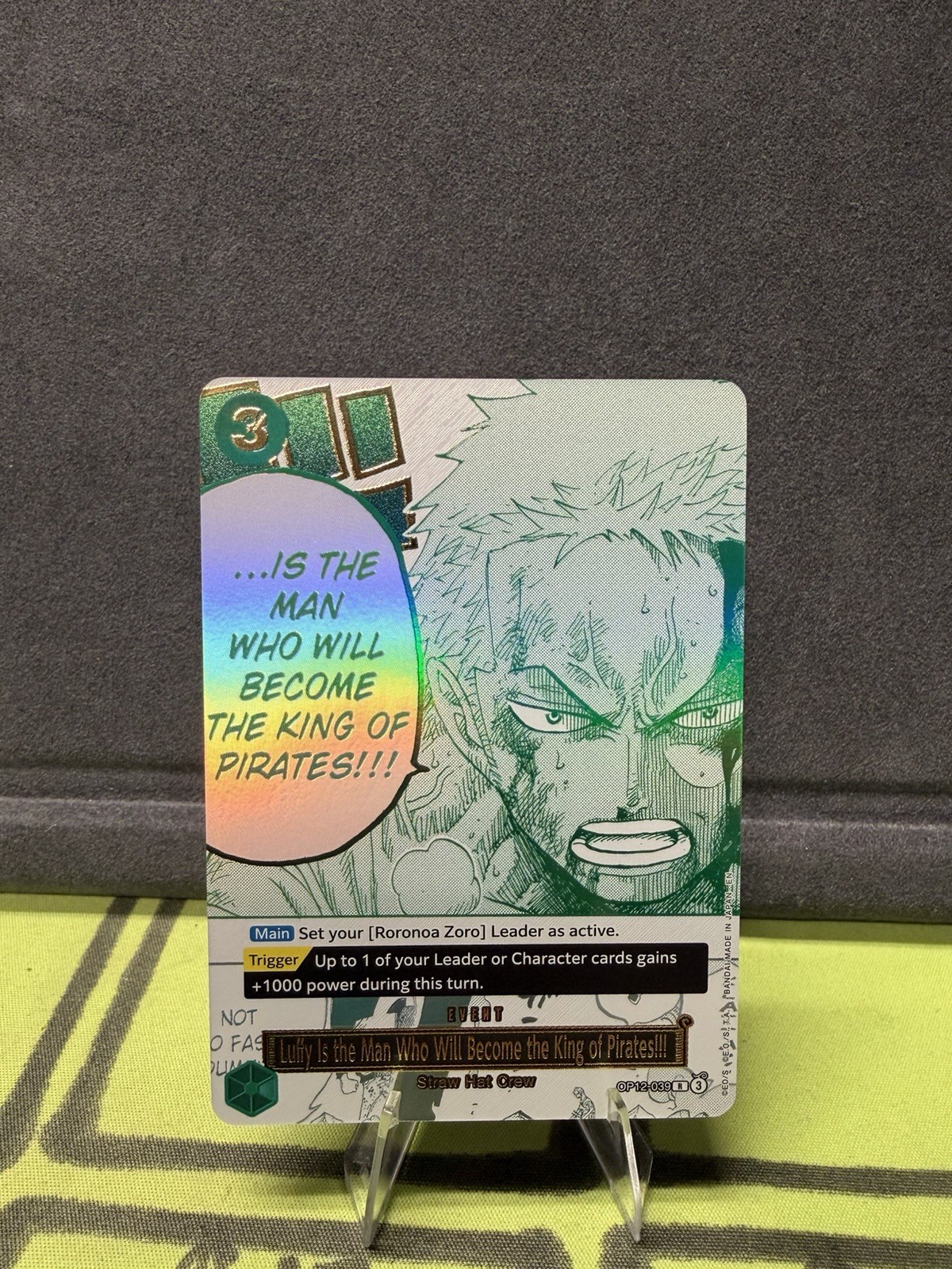 Luffy Is the Man Who Will Be King of the Pirates! 3rd Anniversary Set OP12-039