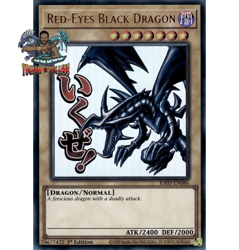 Yugioh! 1x Red-Eyes Black Dragon RA05-EN086 Ultra Rare 1st Ed NM