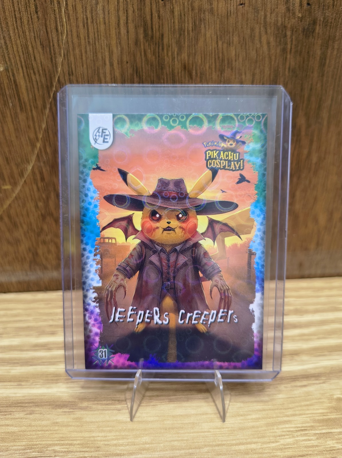 Pikachu Cosplay – Jeepers Creepers – Bubble Holo – Horror – FE #31 – NM