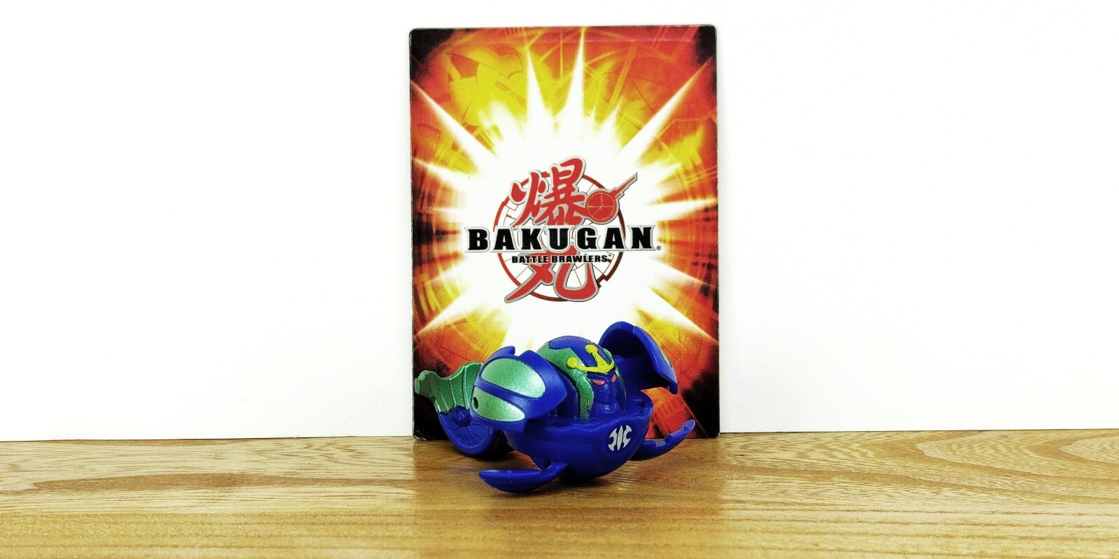 Rare BAKUGAN B2 Aquos SIRENOID 620G (Blue Face) Spin Master/Sega Toys