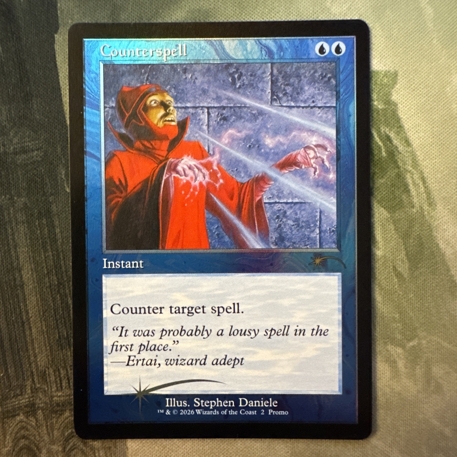 Counterspell (Retro Frame) MagicFest Cards Foil