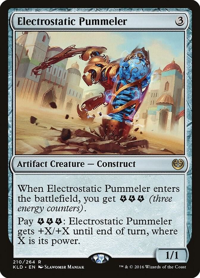 Electrostatic Pummeler 210 Rare Kaladesh Magic: The Gathering Near Mint