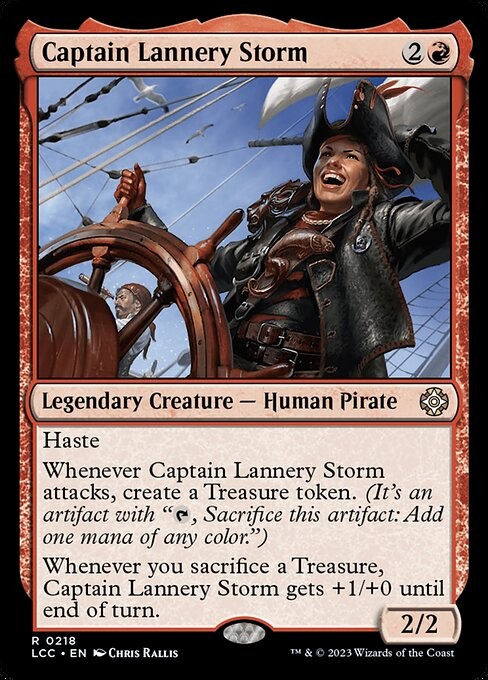 Captain Lannery Storm 218 R Normal LCC MTG NM