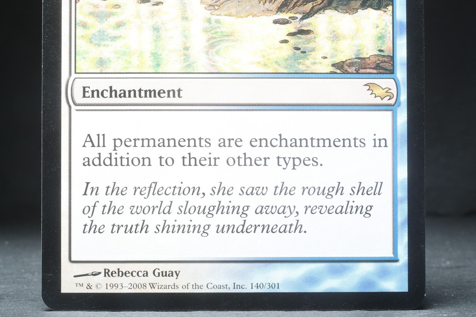 Magic: The Gathering Rare Shadowmoor Enchanted Evening (Lightly Played)