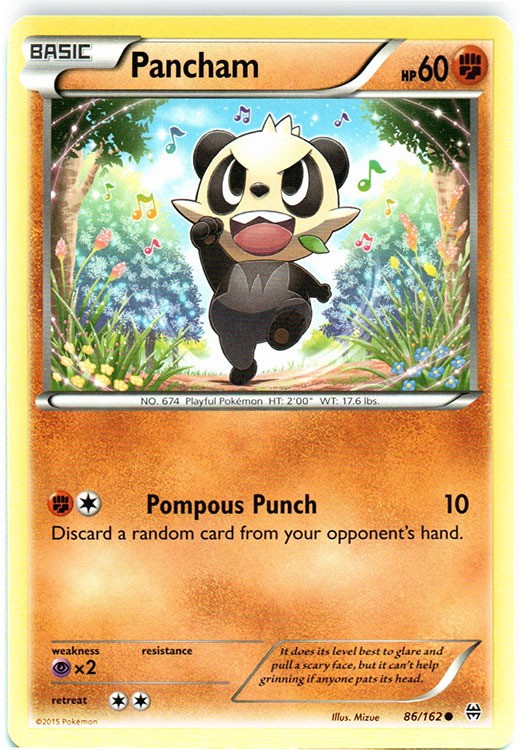 Pancham – 86/162 – Common – Lightly Played