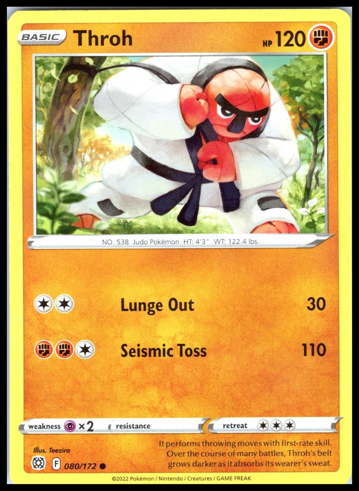 THROH – Pokemon – Teeziro 080/172 BRS Brilliant Stars – LP