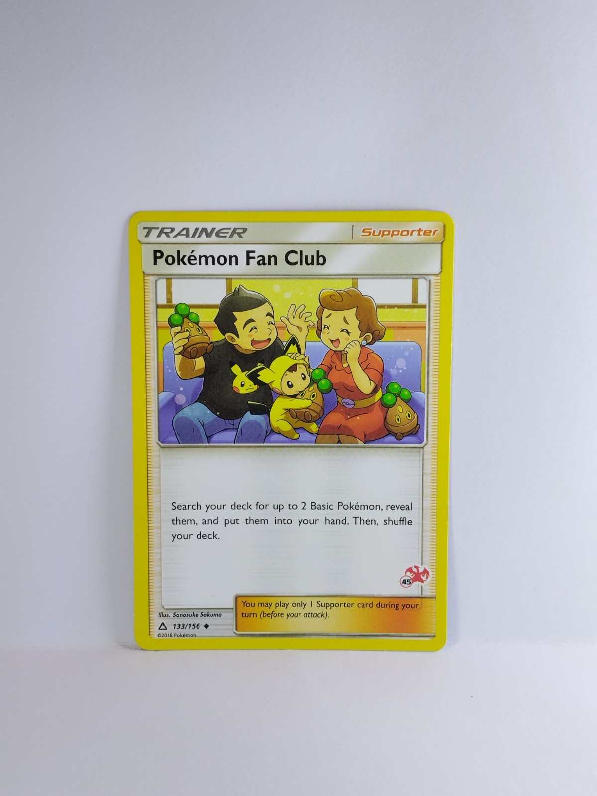 133/156 Pokémon Fan Club (Charizard Stamped#45 ) Pokemon Battle Academy -NM