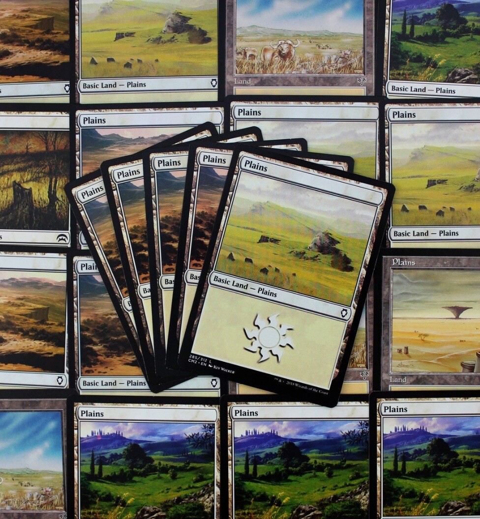 MTG Basic Land Pack (Magic The Gathering) – 25 Basic Plains