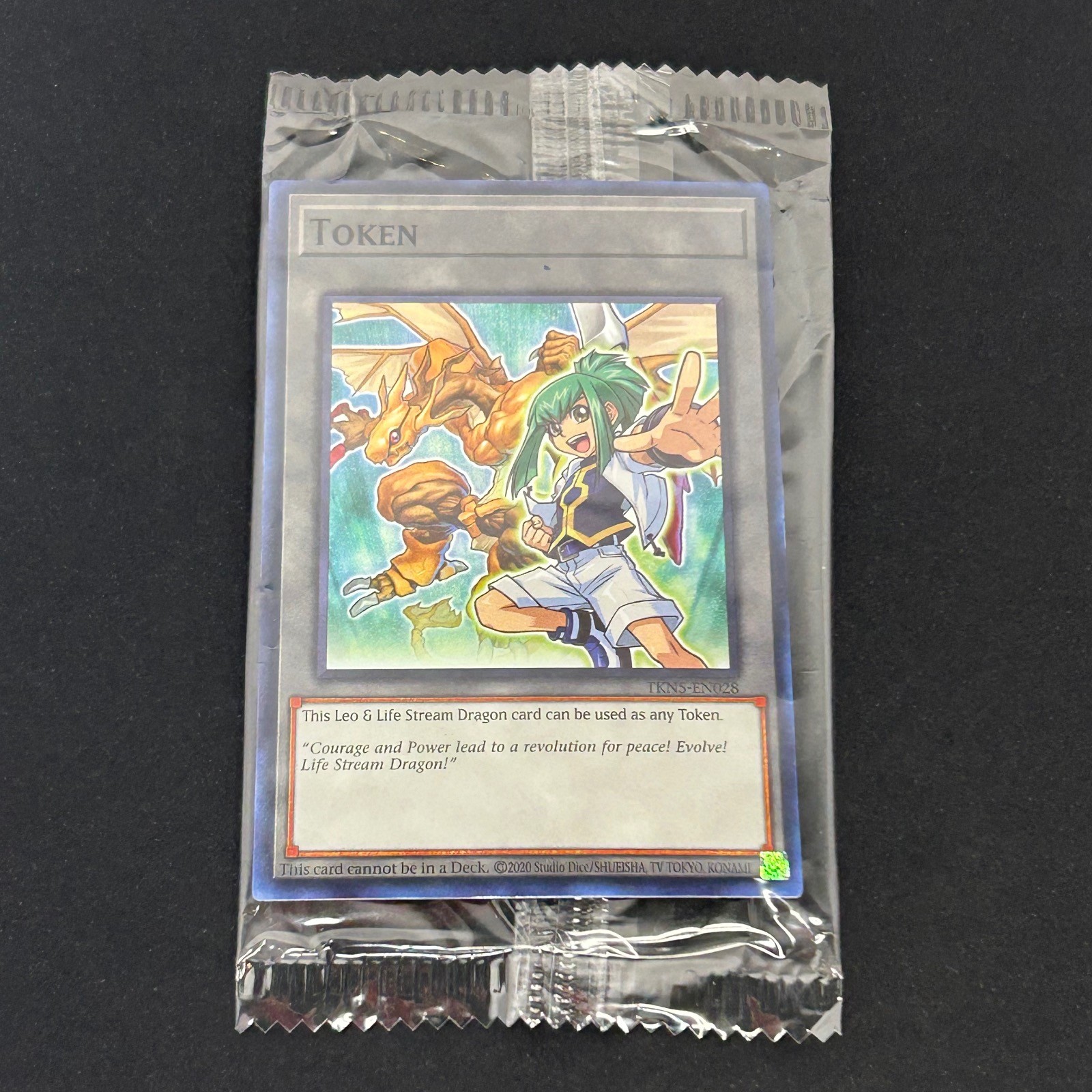 TOKEN: LEO & LIFE STREAM DRAGON TKN5-EN028 DUELIST’S ADVANCE UNL NM YU-GI-OH