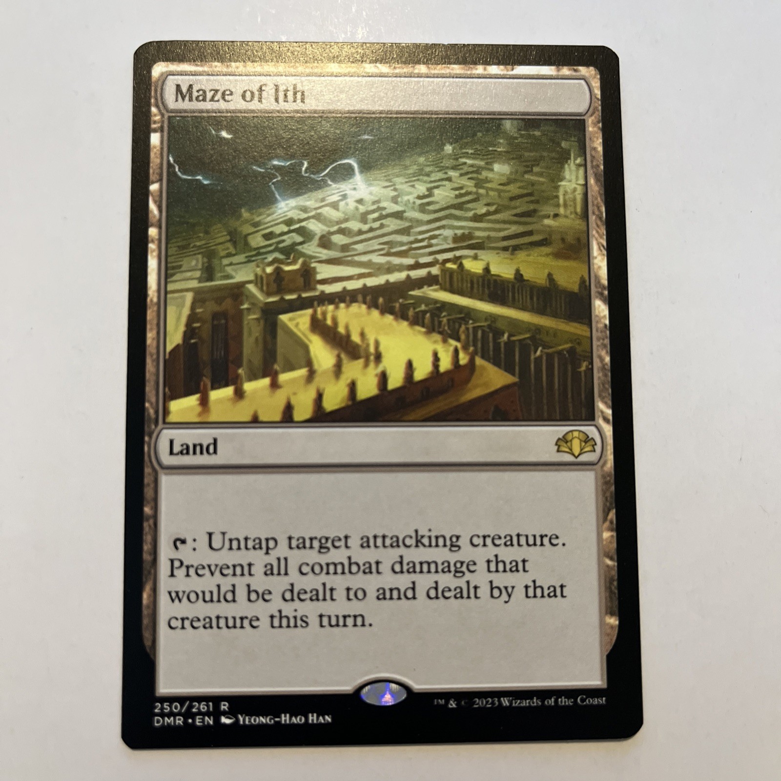 Maze of Ith NM Dominaria Remastered 250/261 MTG Regular