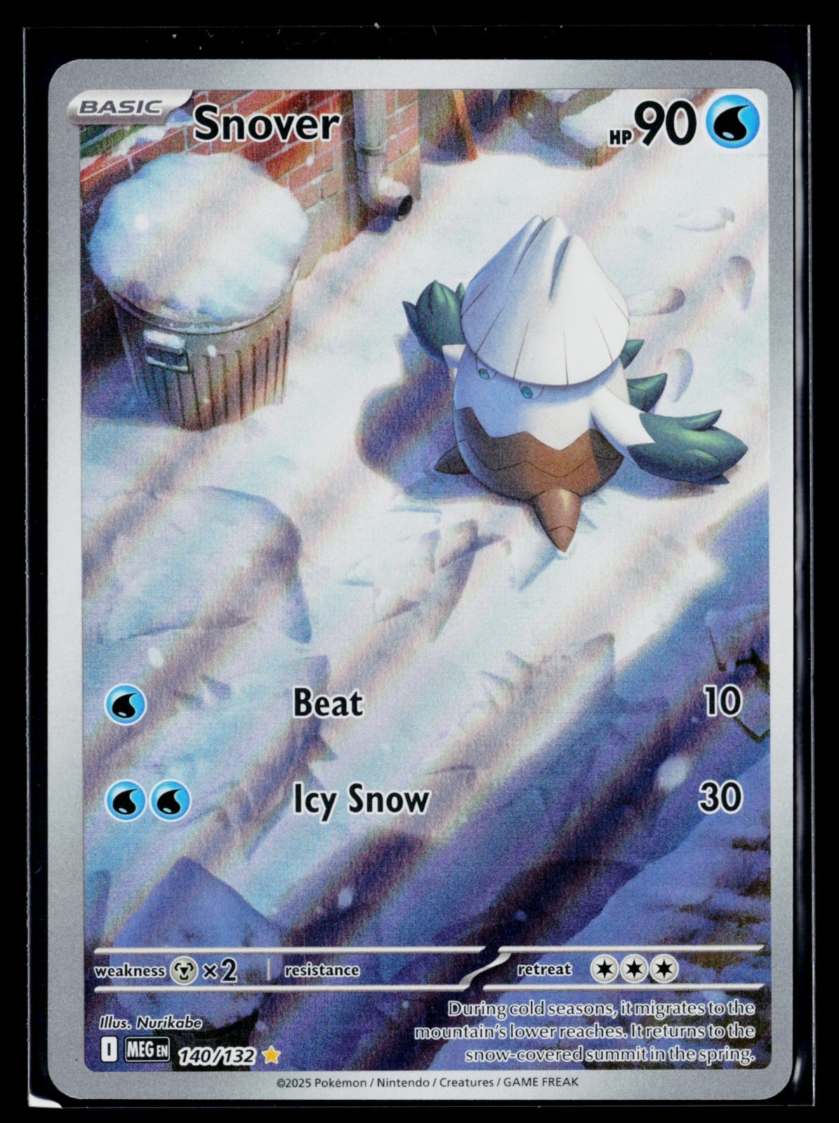 ME01: Mega Evolution #140/132 Snover Pokemon