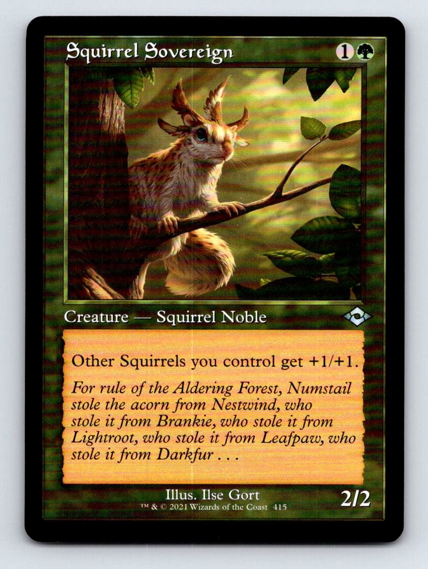 Squirrel Sovereign (Retro Frame) U Modern Horizons 2 415 NM