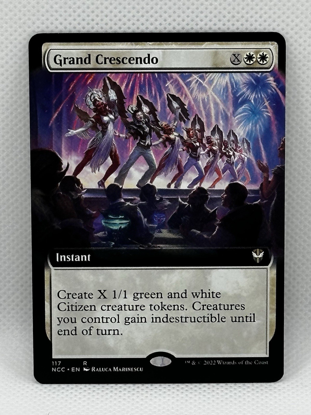 Grand Crescendo (Extended Art) Commander: Streets of New Capenna Regular