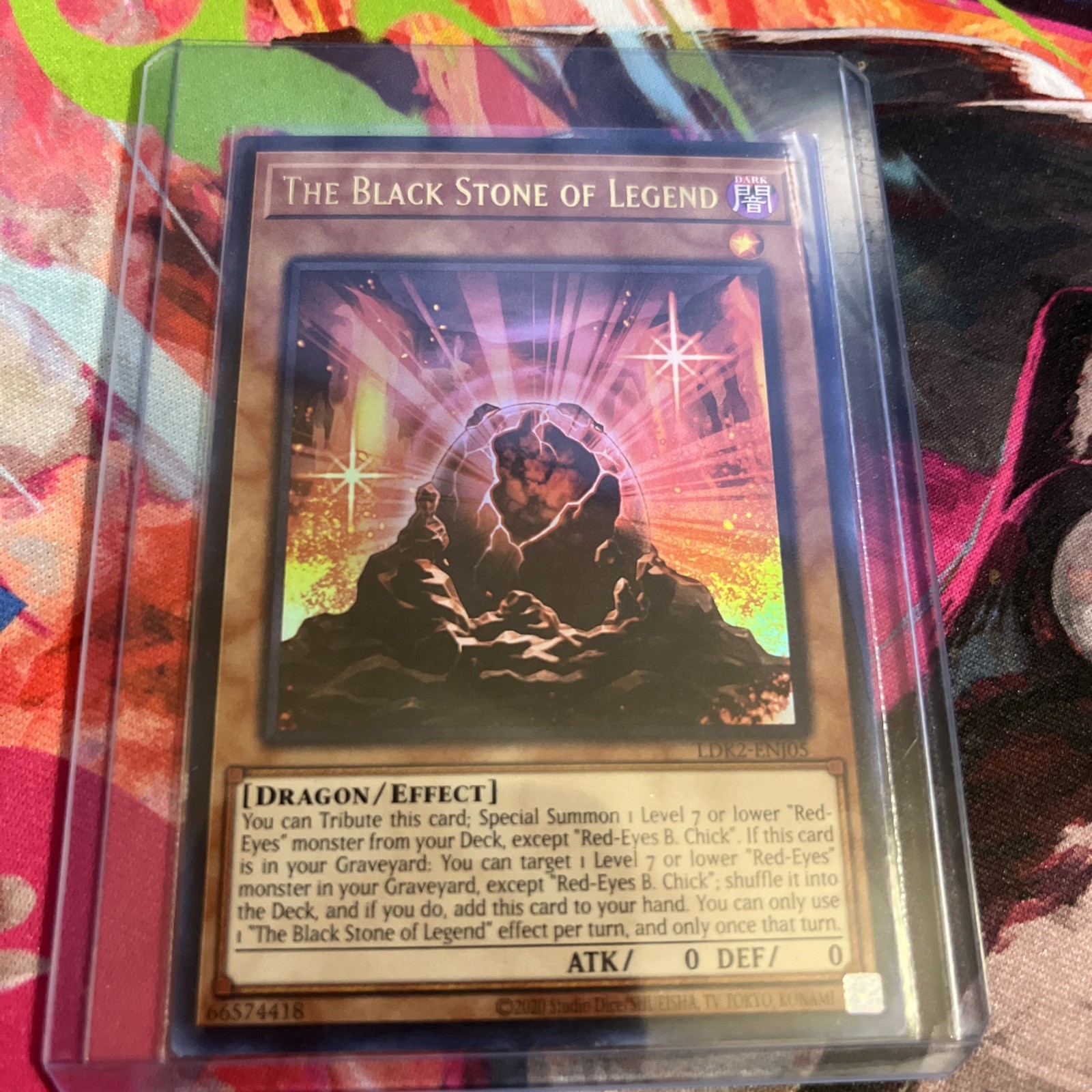 The Black Stone of Legend LDK2-ENJ05 Legendary Decks II Unlimited
