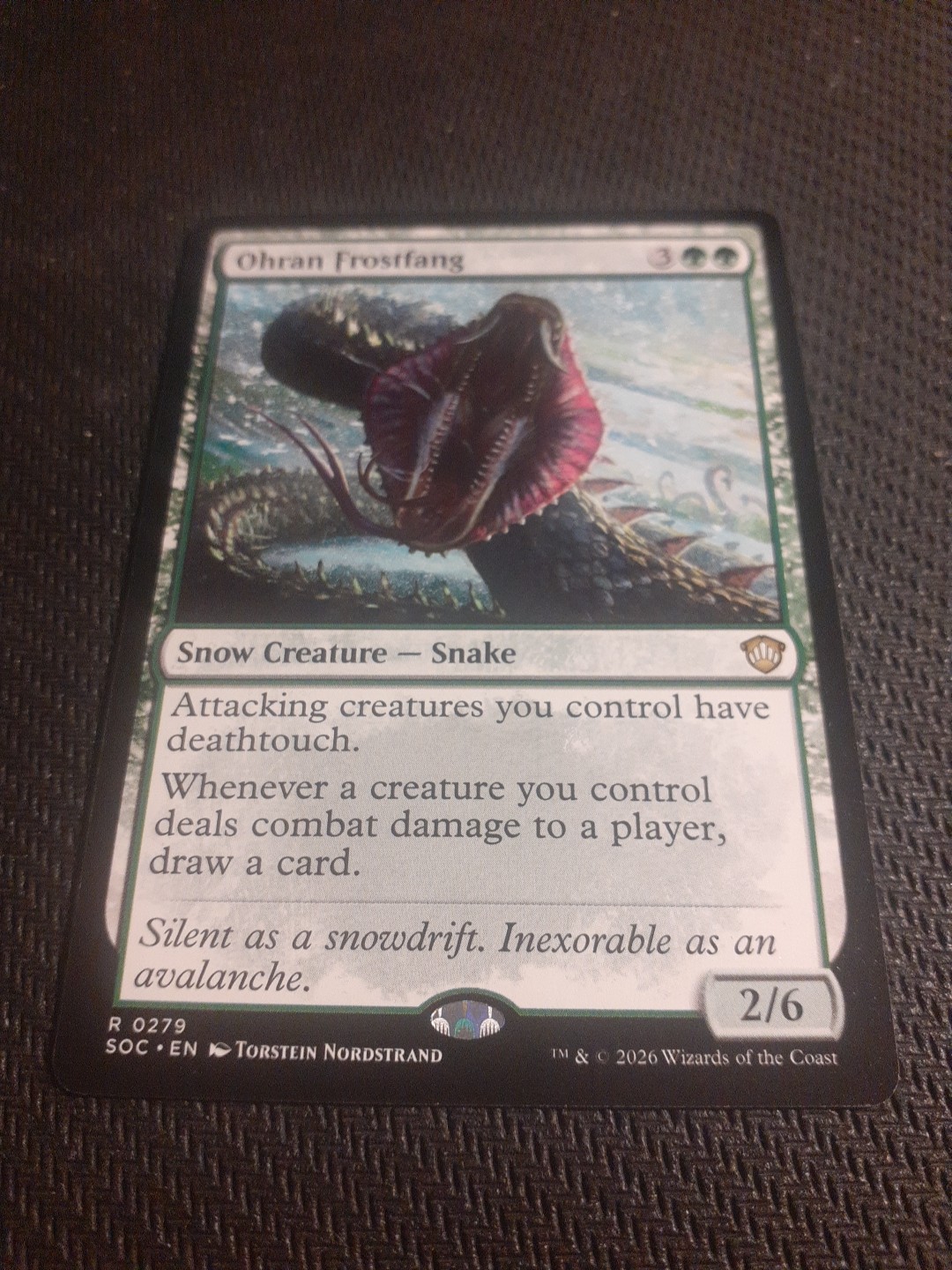 MTG ~ Ohran Frostfang ~ SOC ~ NM