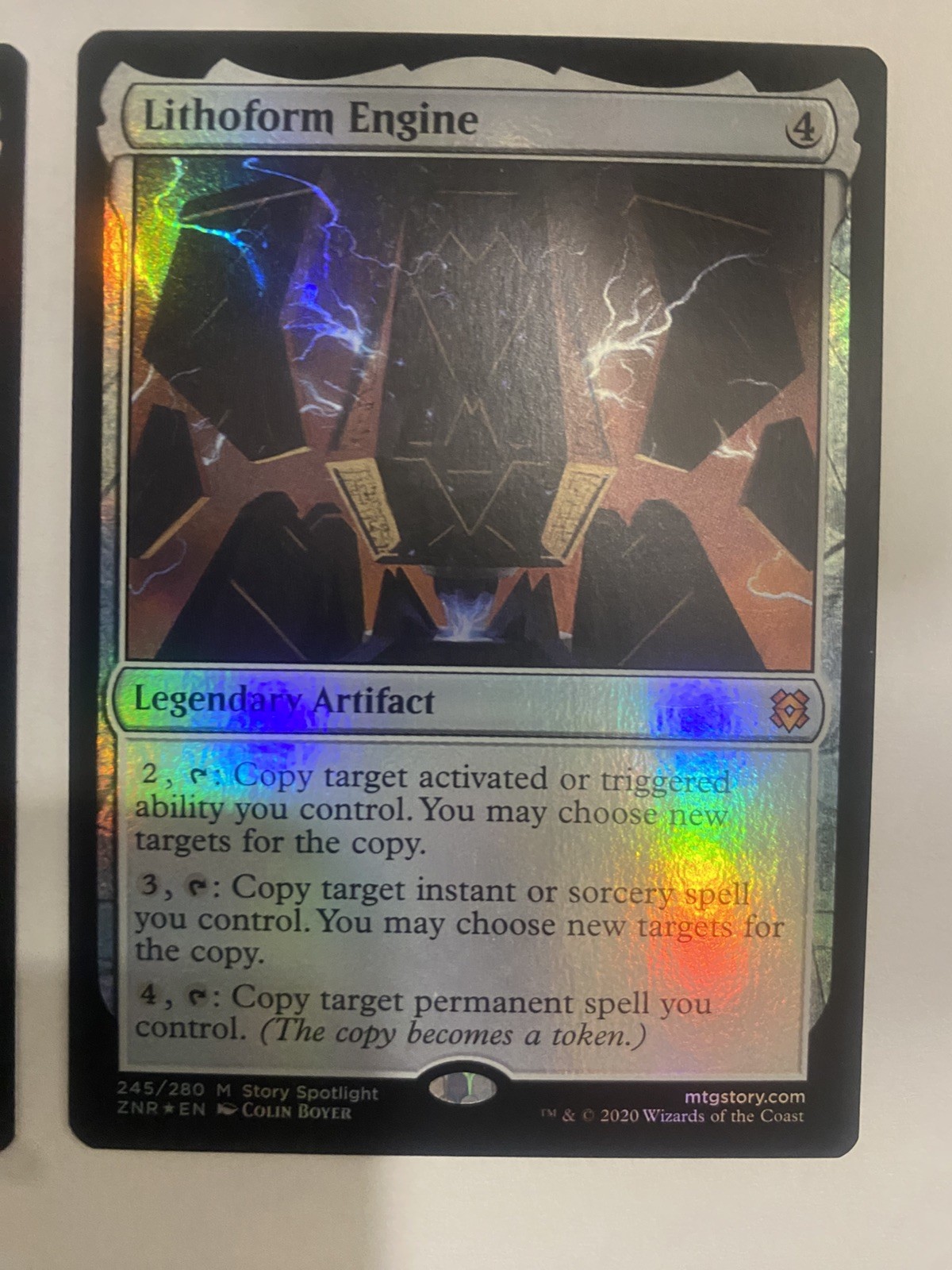 Lithoform Engine – Zendikar Rising – FOIL – Magic – MTG – Cards – NM