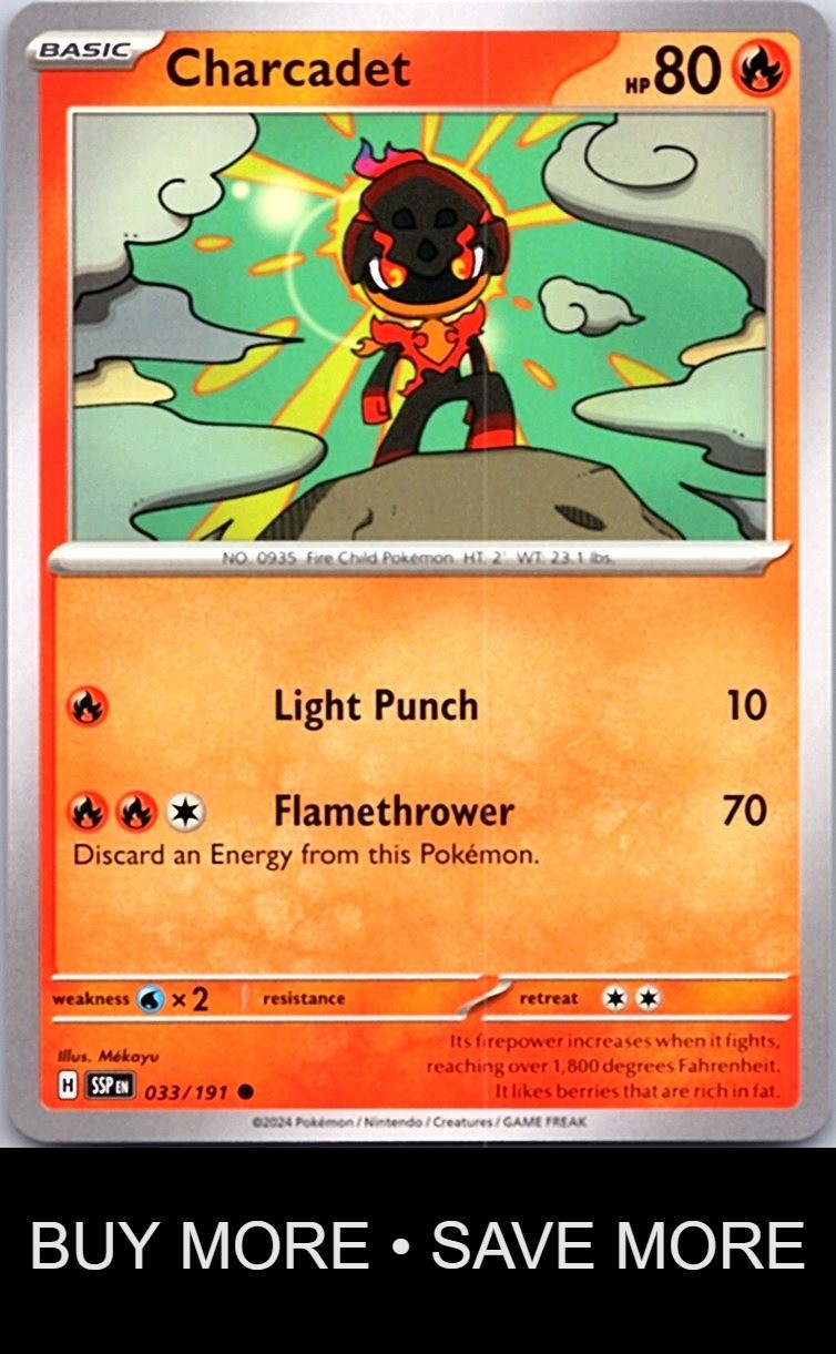Charcadet 033/191 Surging Sparks Mekayu