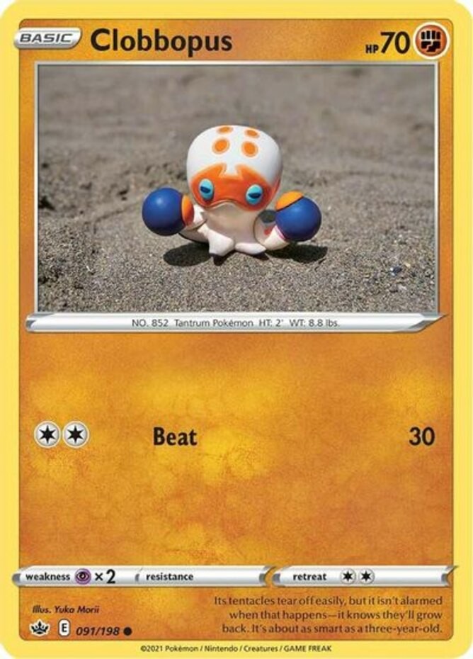 Clobbopus – 091/198 – Common – Near Mint