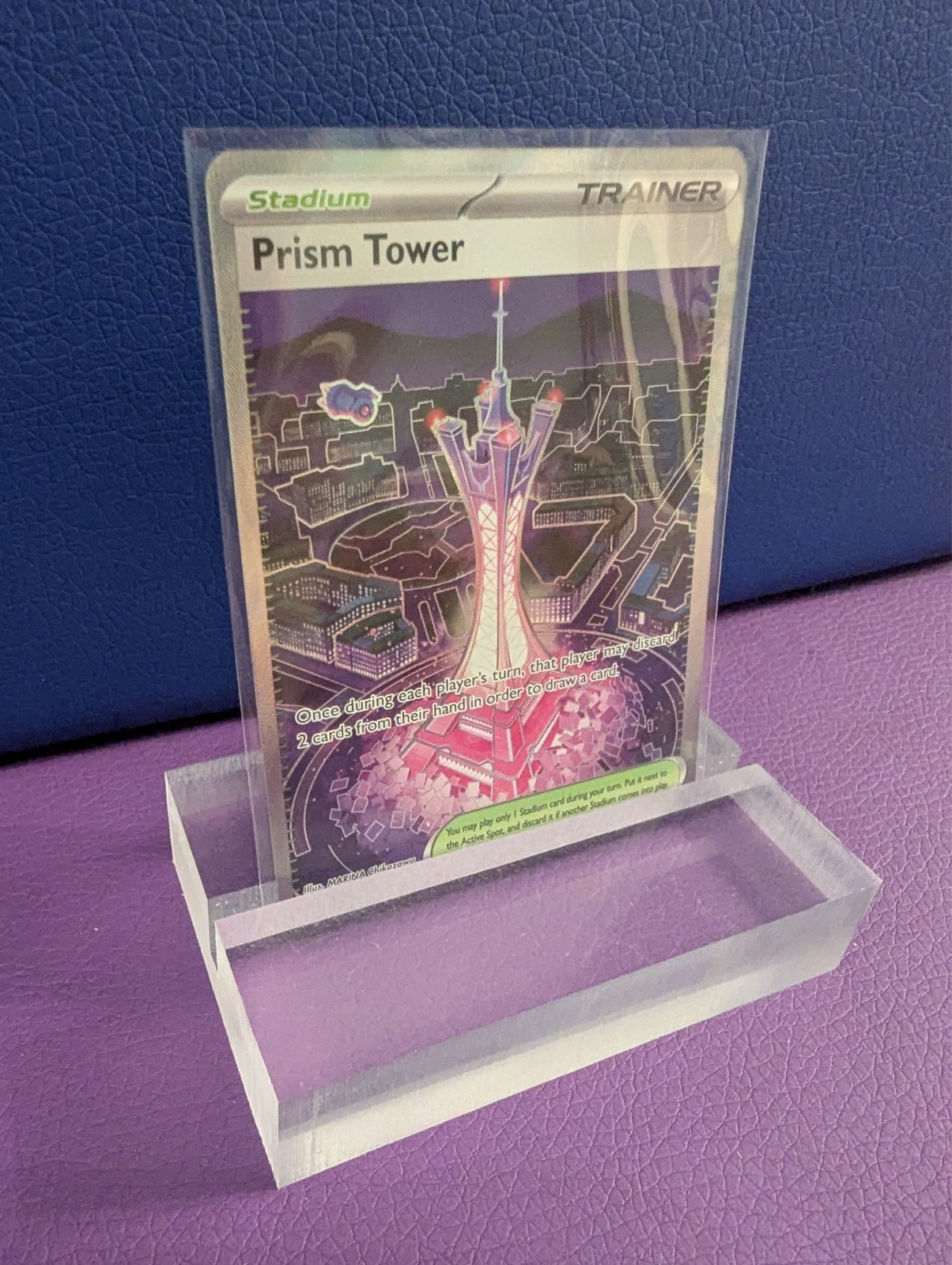 Prism Tower 111/086 Ultra Rare – Pokemon Chaos Rising ME04 – NM