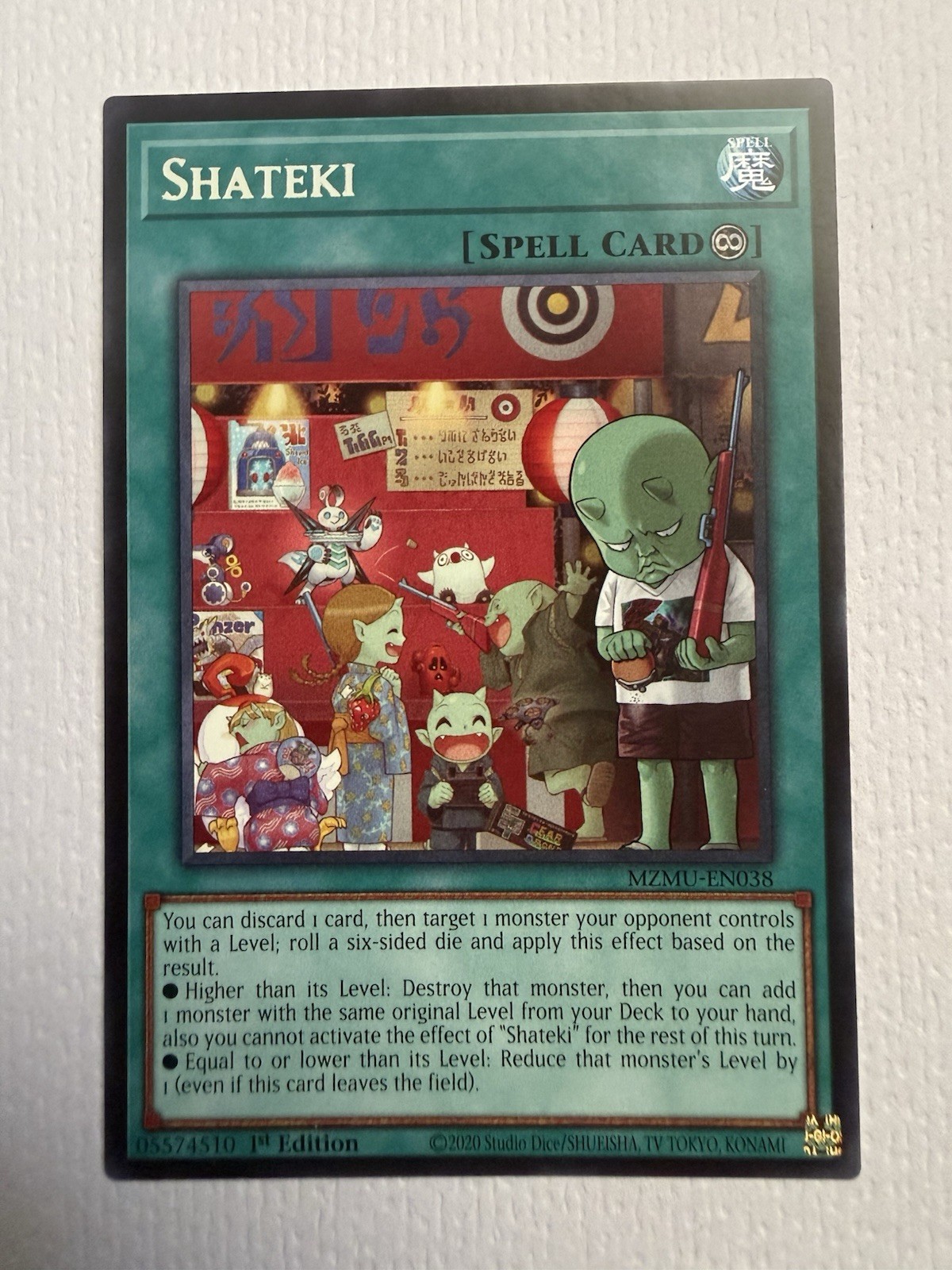 Yu-Gi-Oh! Shateki MZMU-EN038 Maze of Muertos 1st Edition