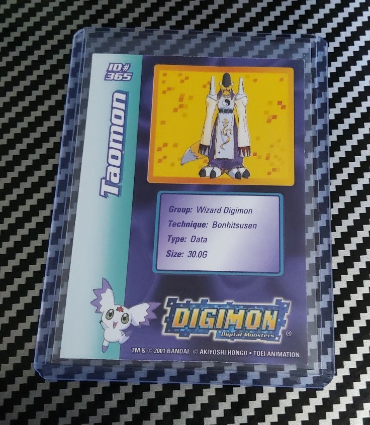 LP- Taomon Holo Gold Digimon #365 DP400 Bandai 2001