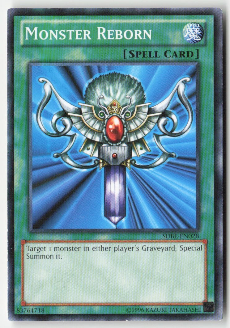 Monster Reborn SDBE-EN028 Unlimited Common MP