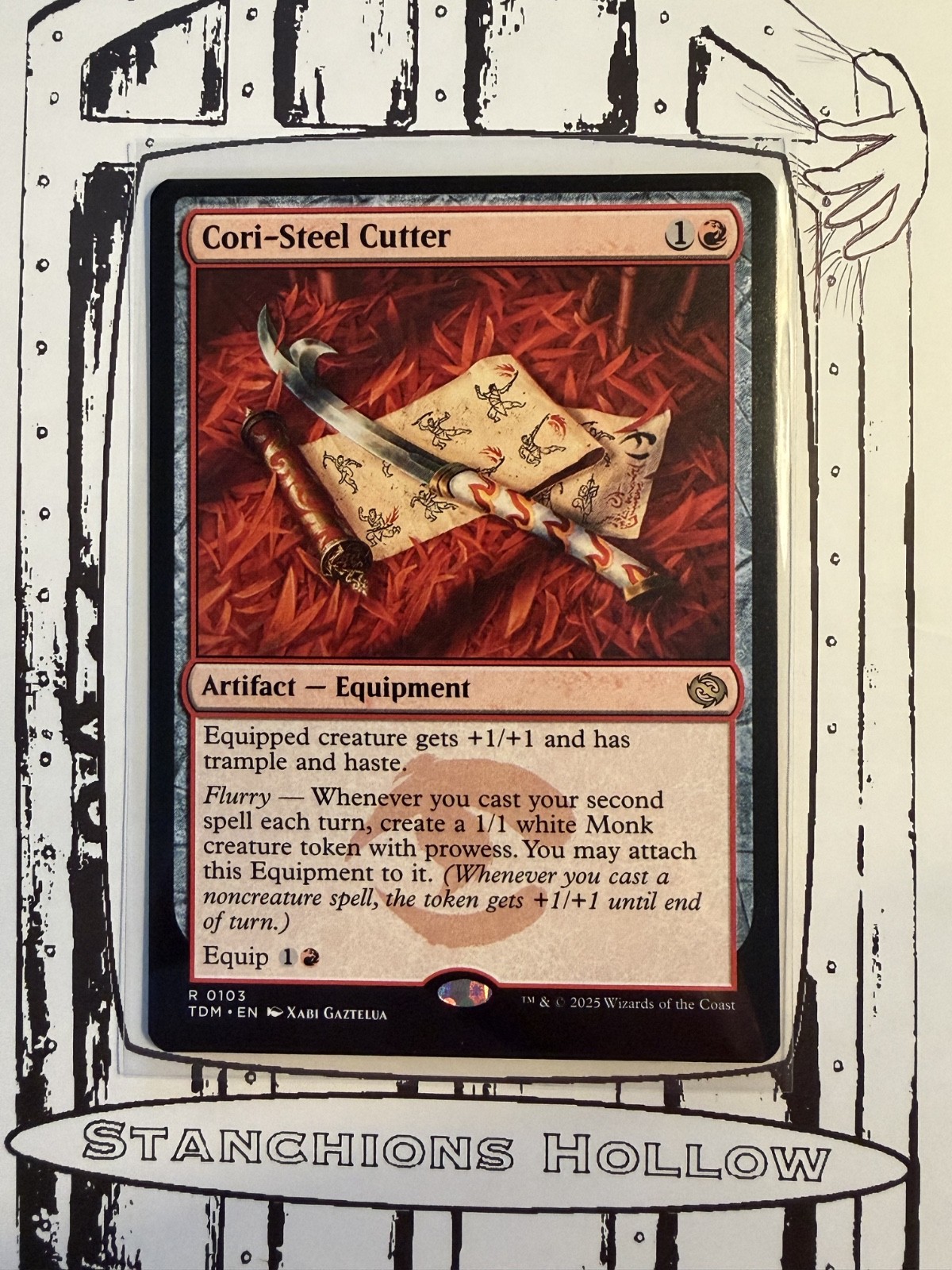 MTG Cori-Steel Cutter – Tarkir: Dragonstorm (TDM) R 0103 NM Regular