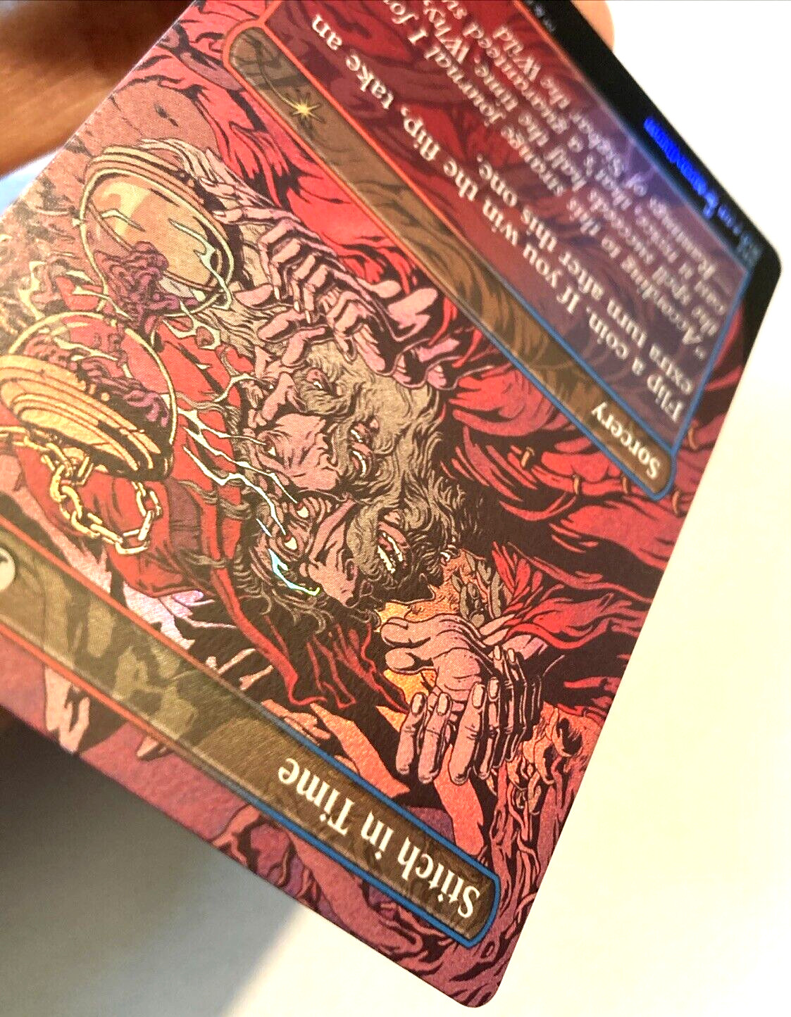 MTG Stitch in Time BORDERLESS FOIL Secret Lair Drop 382 NM