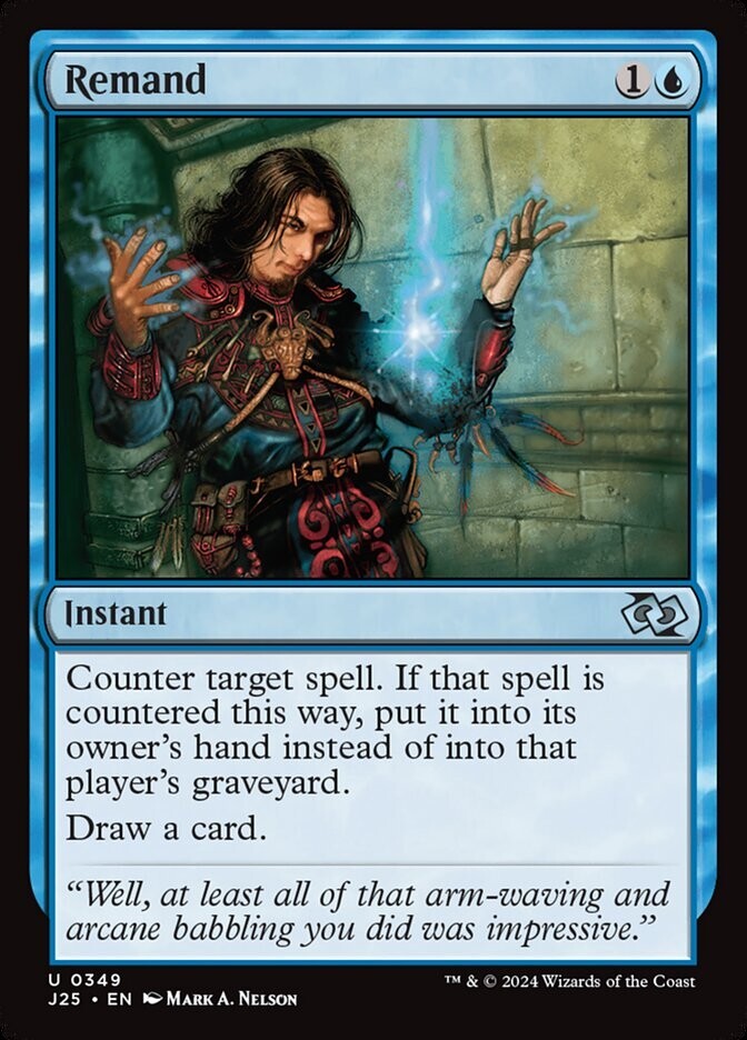 Remand 0349 Non Foil Uncommon Foundations Jumpstart MTG NM
