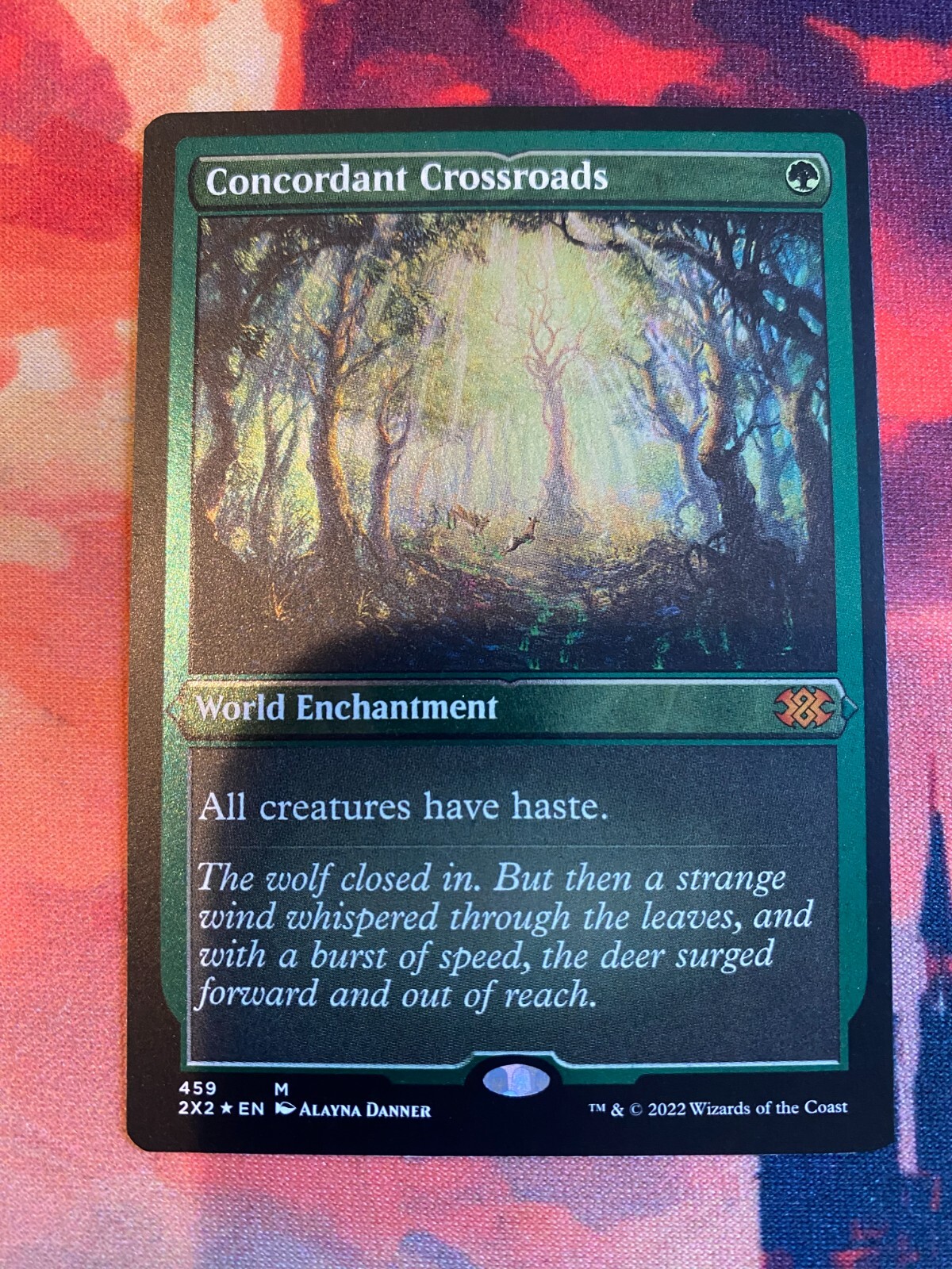 MTG Double Masters 2022 Concordant Crossroads Foil Etched