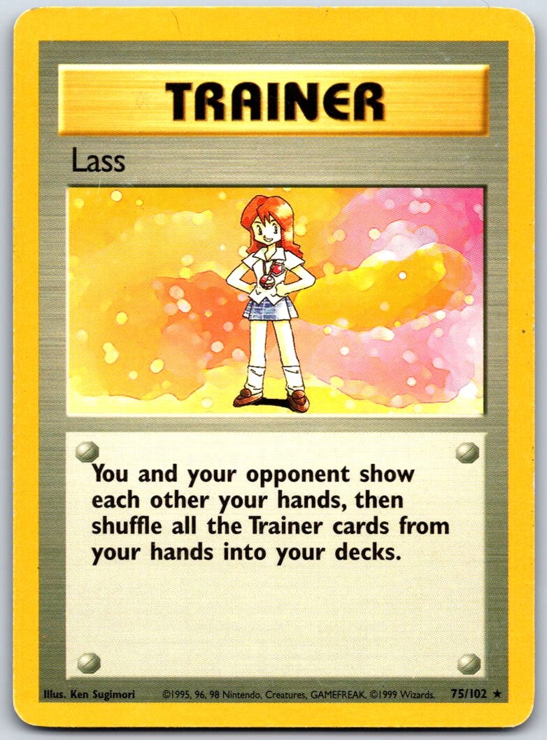 Lass Rare Base Set 075/102 LP