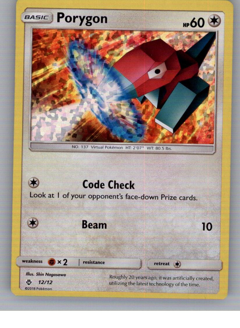 Porygon 012/012 Holo Promo McDonald’s Promos 2018 Pokemon Near Mint