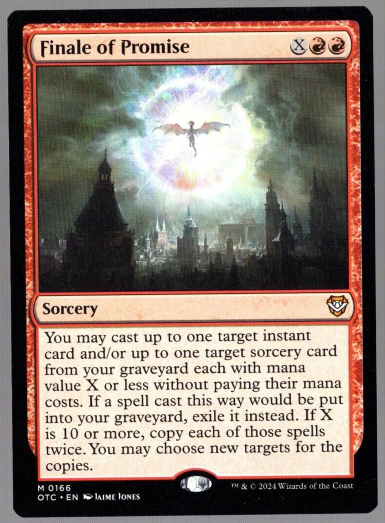 Finale of Promise 0166 Non Foil Mythic Outlaws of Thunder Junction MTG NM