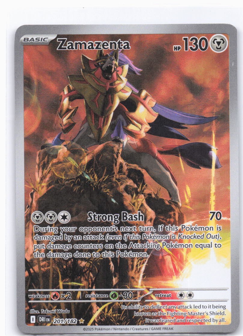 SV10: Destined Rivals #201/182 Zamazenta LP