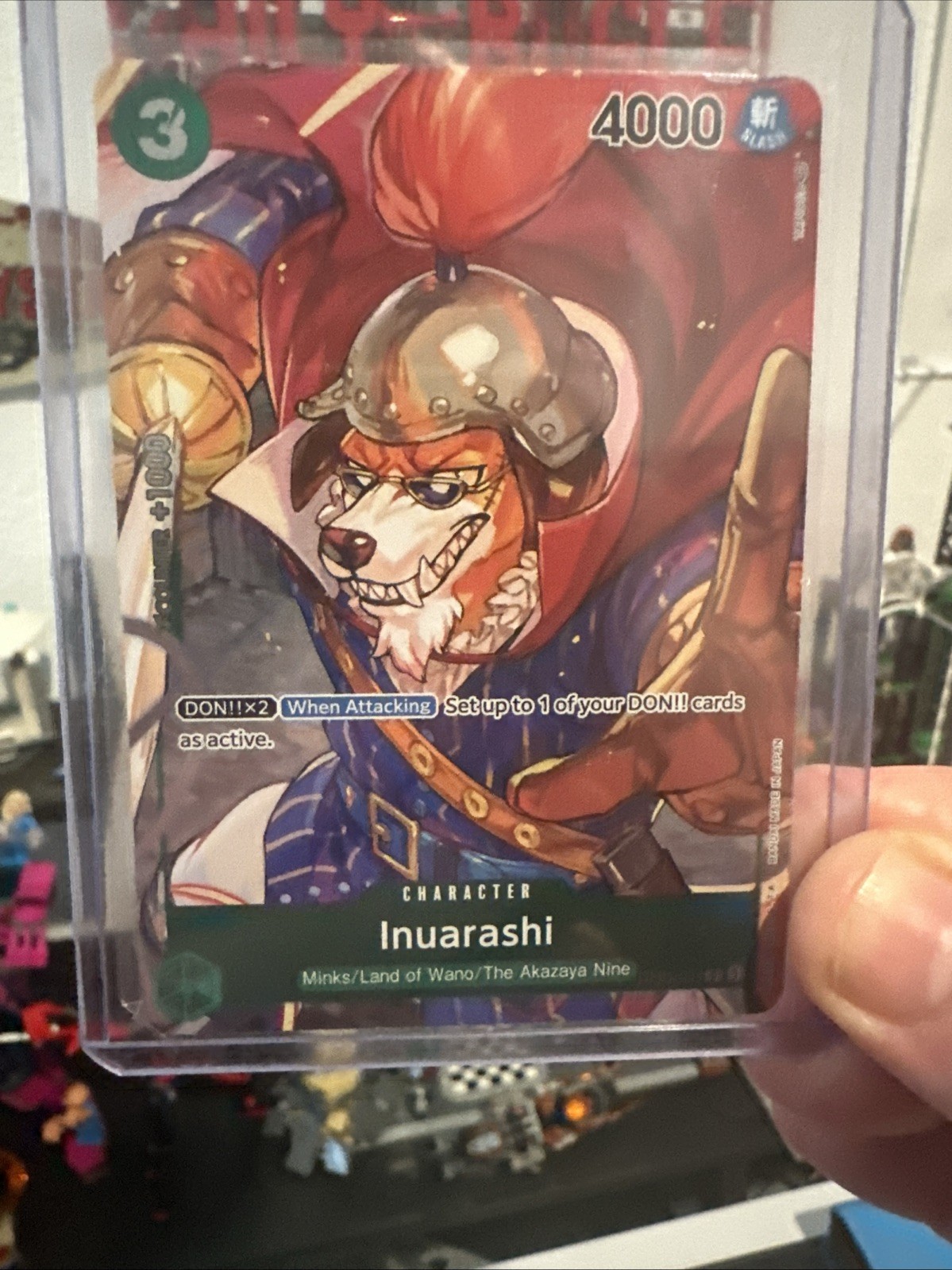 Inuarashi (Box Topper) OP01-034 Romance Dawn Foil
