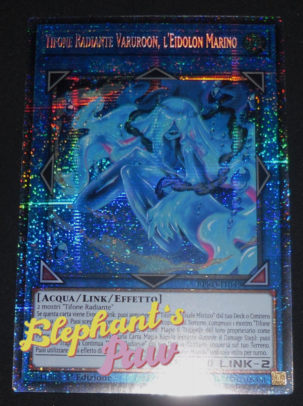 Yugioh – Radiant Typhoon Varuroon the Sea Eidolon STARLIGHT – BPRO-IT049 1st Ed.