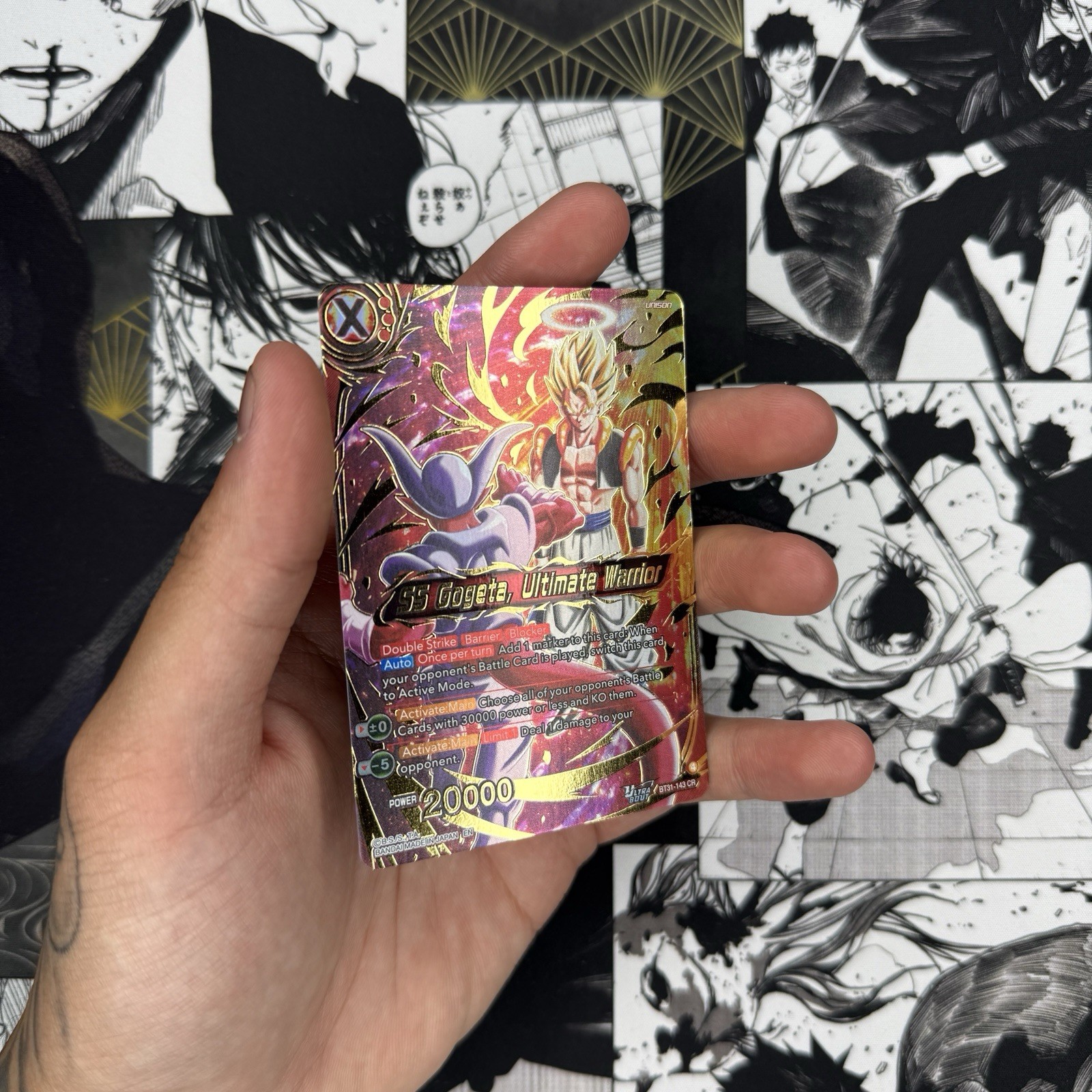 Dragon Ball Impact Beyond Dimensions – SS Gogeta, Ultimate Warrior – BT31-143 CR