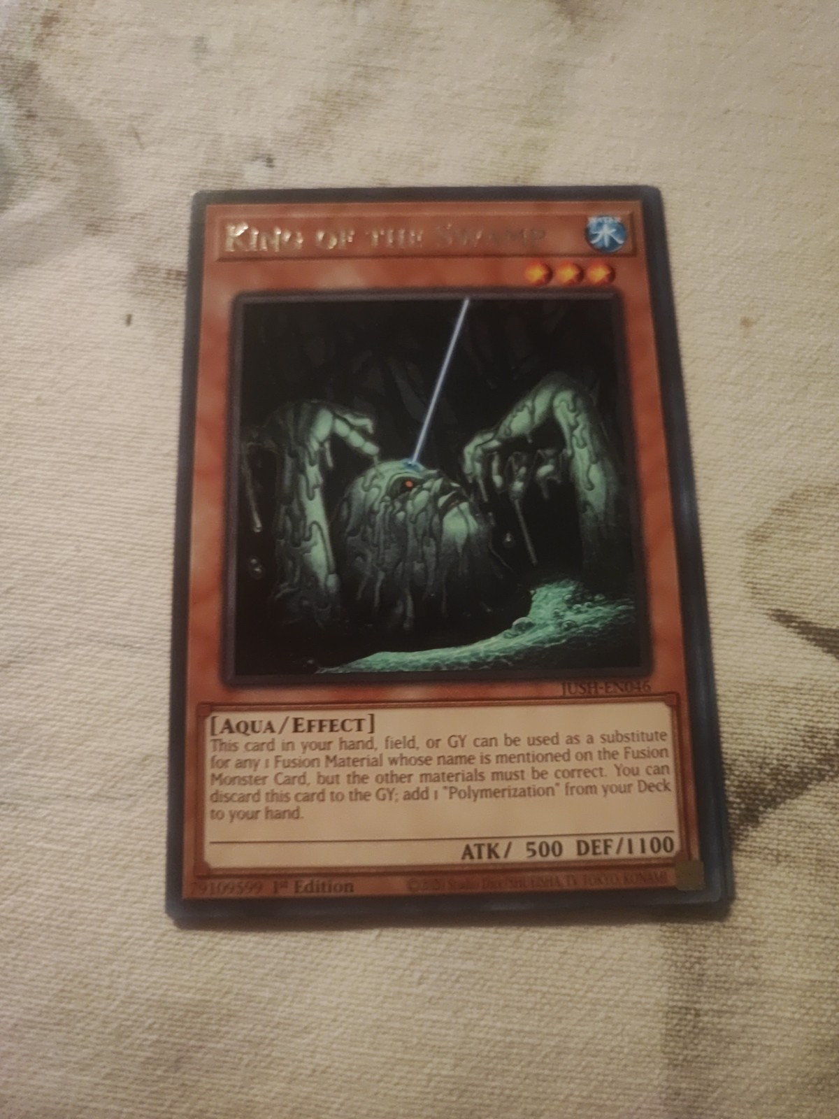 King of the Swamp JUSH-EN046 Justice Hunters 1st Edition