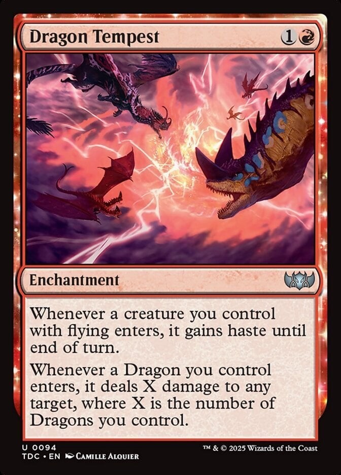 Dragon Tempest 94 – NM – Tarkir: Dragonstorm Commander – MTG