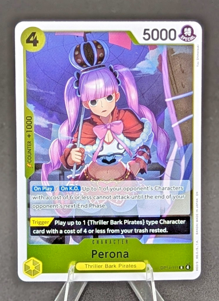 One Piece Perona – OP14-111 (R) – The Azure Sea’s Seven (OP14)