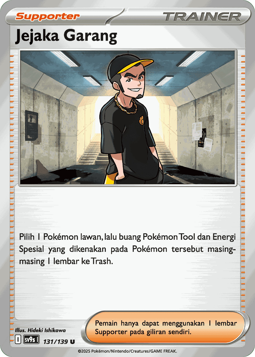 Ruffian 131/139 U SV9s – Ikatan Takdir Set – Pokemon TCG Indonesian