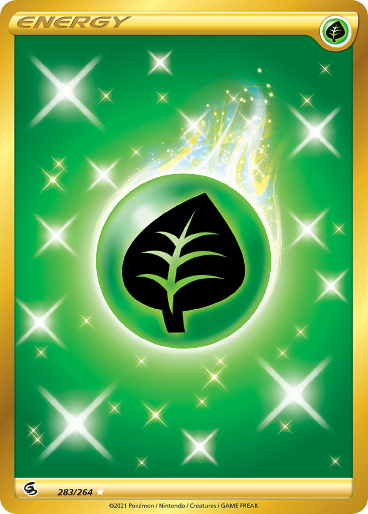 Pokemon Fusion Strike Secret Rare Grass Energy 283/264 – Near Mint (NM)