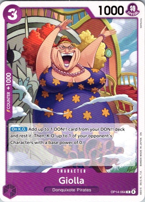 GIOLLA OP14-064 C ONE PIECE NM OP14 KANKUROU=)