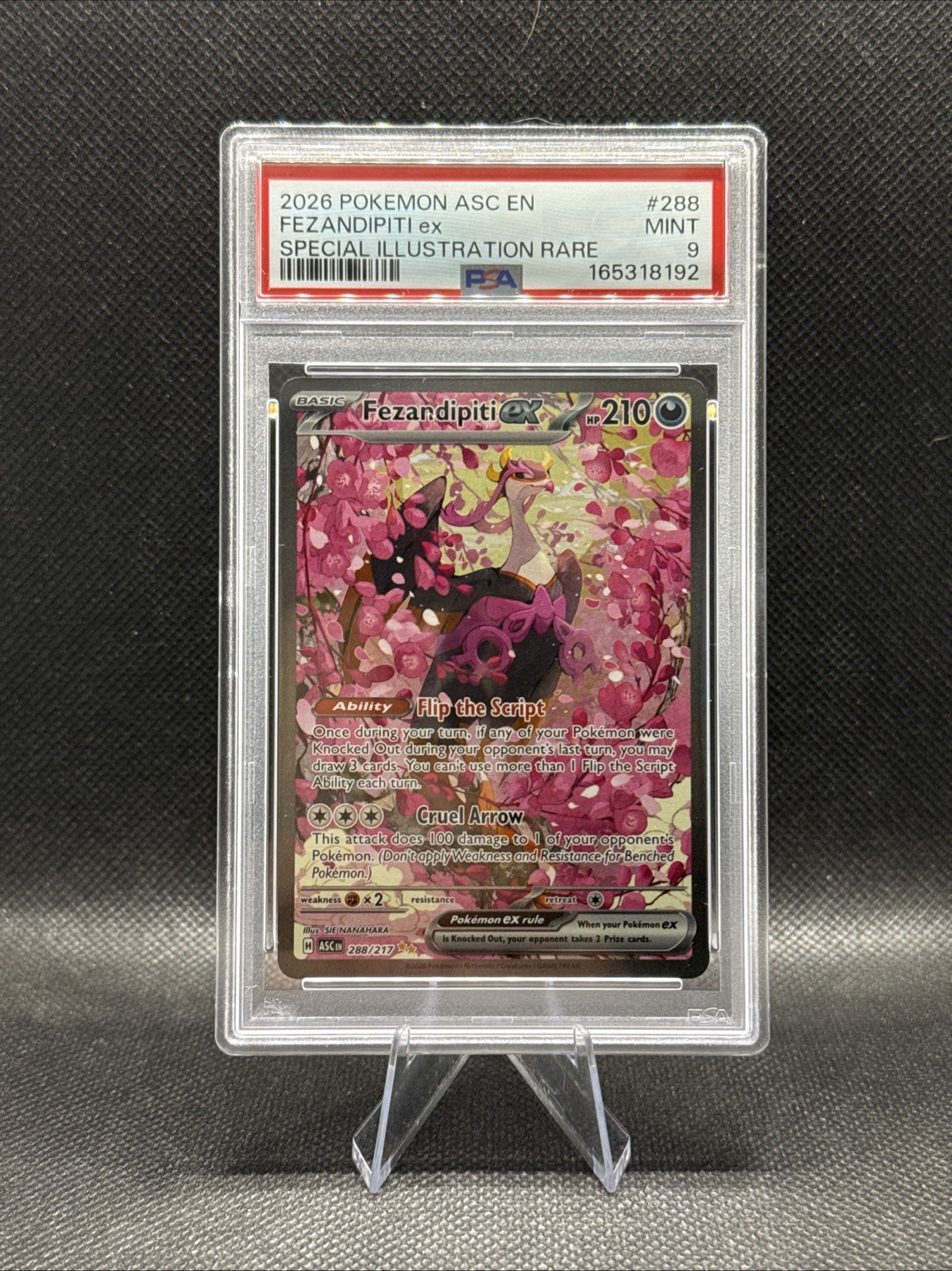 Fezandipiti ex 288/217 Me: Ascended Heroes Holo