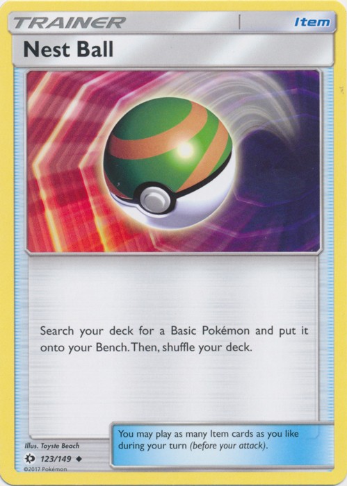 Nest Ball – 123/149 – Uncommon – Lightly Played